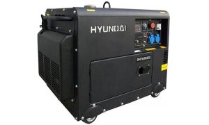 máy phát điện chạy dầu hyundai DHY6000SE