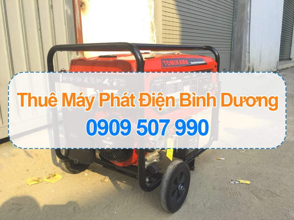 Thuê Máy Phát Điện Bình Dương